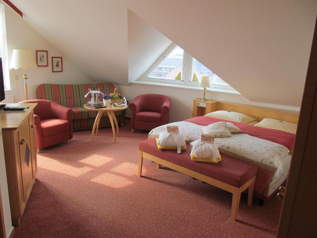 Inselhotel VierJahreszeiten Borkum Zimmer foto